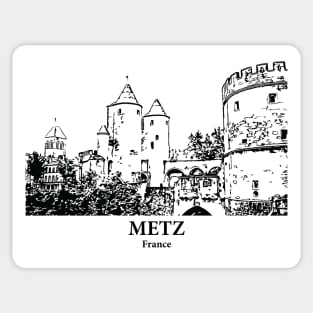 Metz - France Sticker